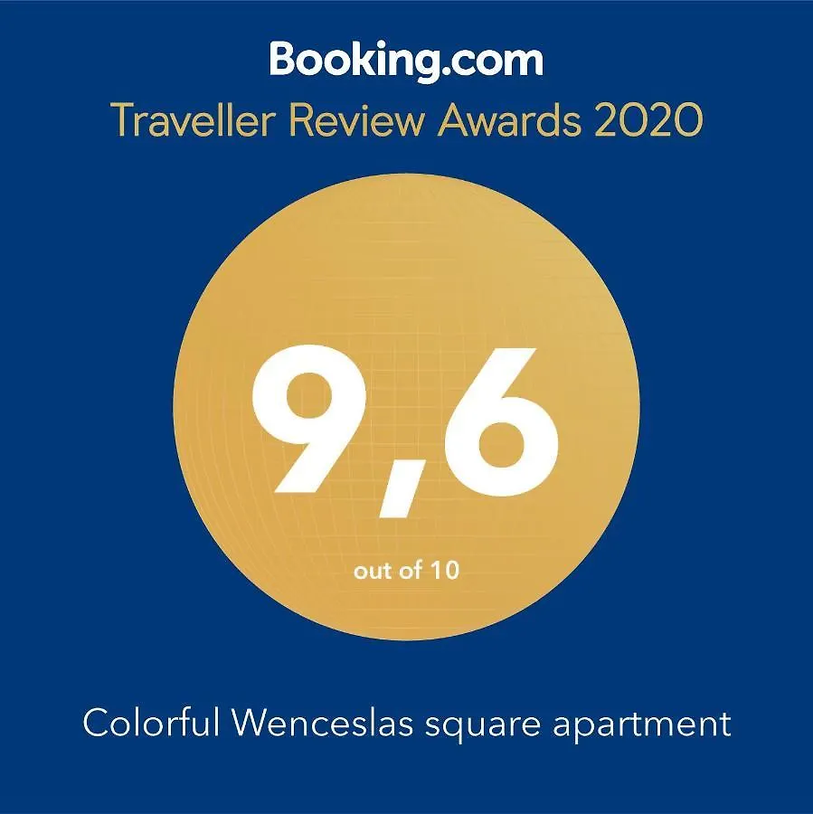 פראג Colorful Wenceslas Square Apartment